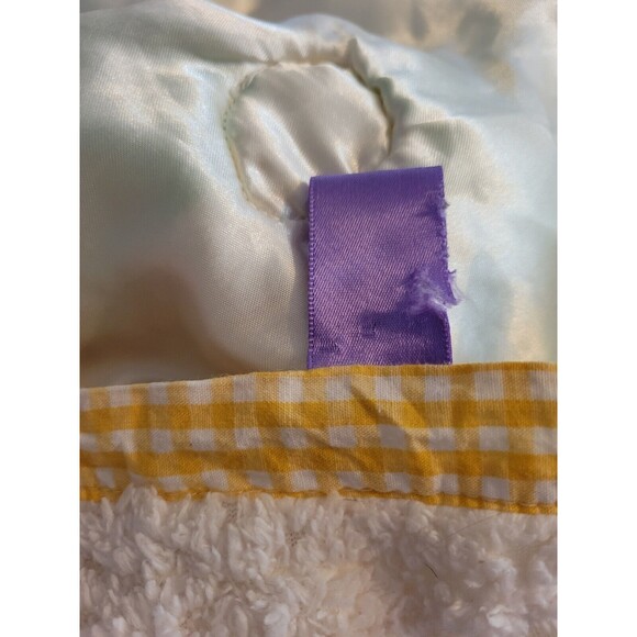 Mary Meyer Taggies Sherbet Lamb Character Security Blanket 12" x12" READ DESCRIP - Picture 5 of 5